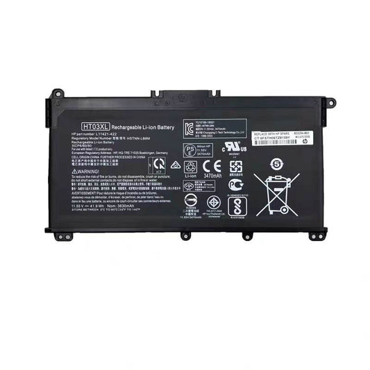Laptop Battery 3470mAh 41.9Wh 3-Cell Replacement for HP 14-ck1000 14-cm1000 Battery